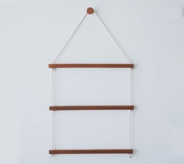 Wooden Projects Gantungan Tali Kayu Serbaguna 1